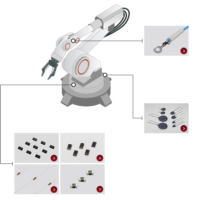 Thermistor application example SEMITEC Corporation