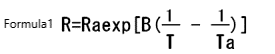 Resistance / temperature chracteristics